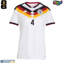 Ženski Nogometni dresi Nemčija Jonathan Tah #4 Domači SP 2026 Kratek Rokav